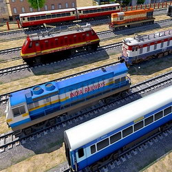 Uphill Mountain Passenger Train Simulator